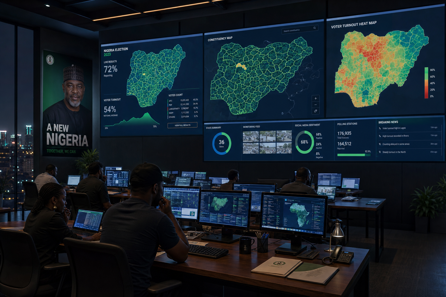 WardRoom HQ war room live view